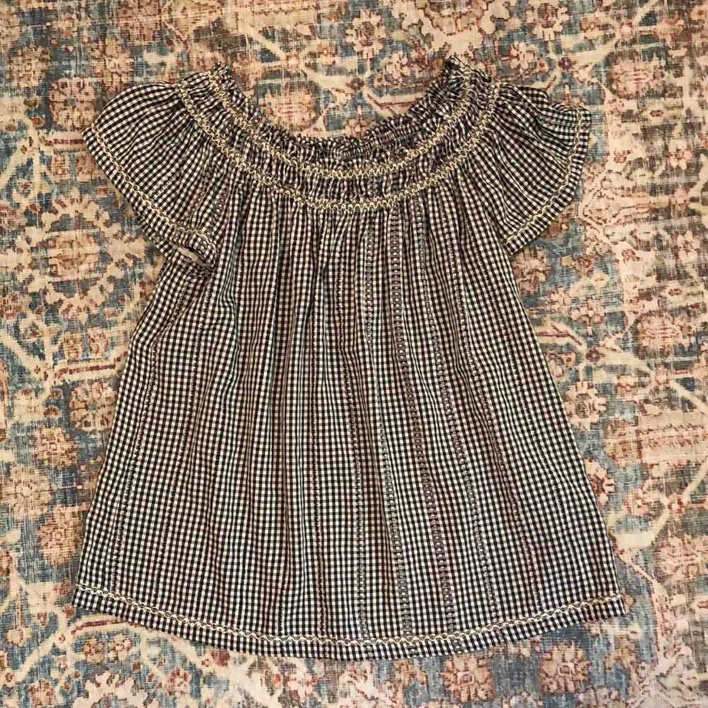 Max Studio Smocked Top